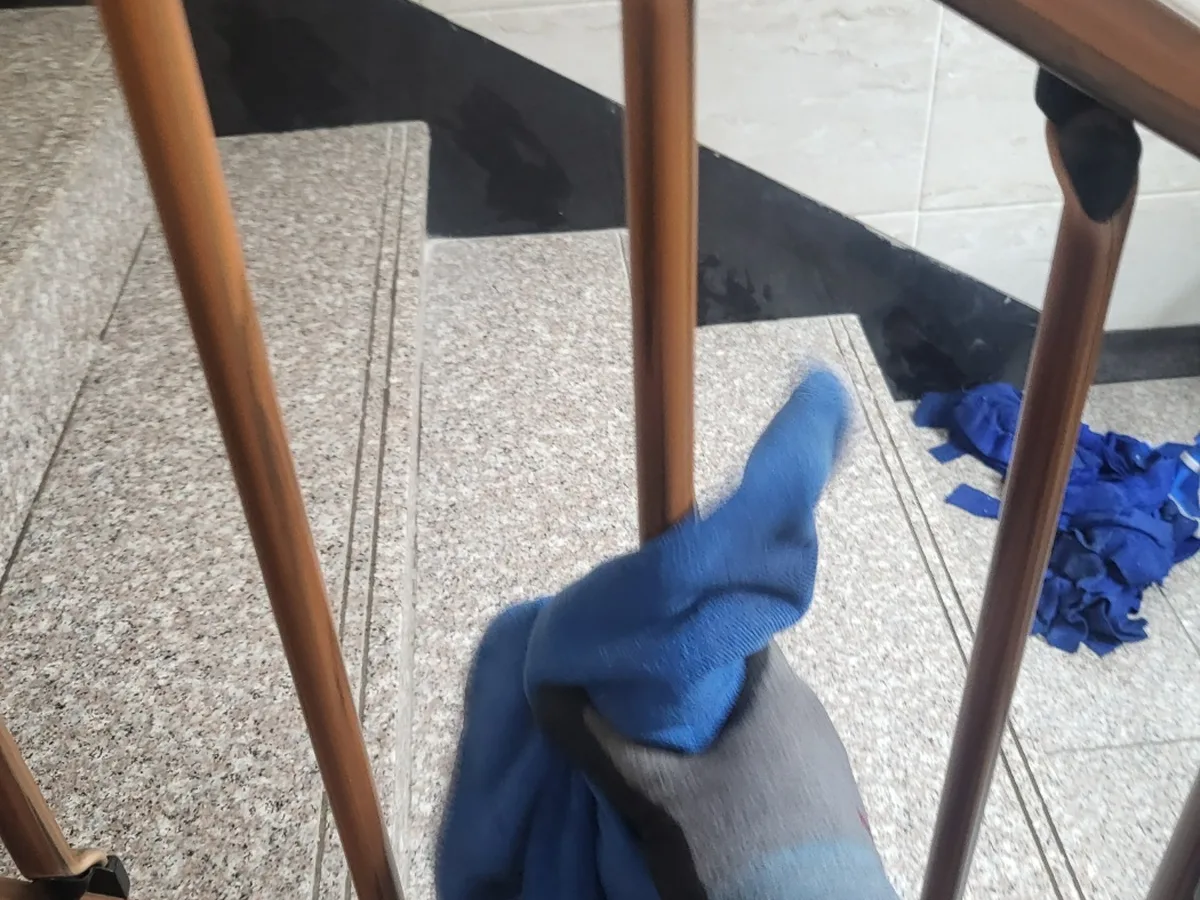 남구 양촌동 빌라 난간·손잡이 위생청소 사례 - 행진크린